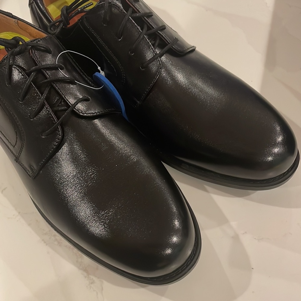 Florsheim Shoe Co Midtown Plain Oxford. Black. NWT. Mens Dress Shoes. - Picture 3 of 5